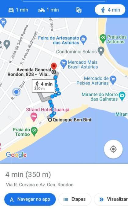 Praia Das Asturias Guaruja Exterior photo